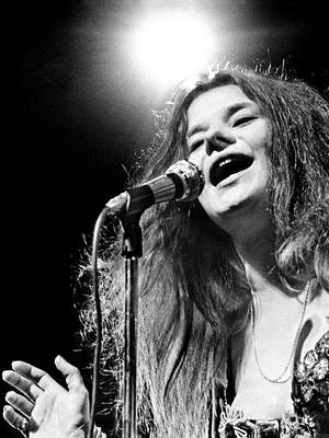 Janis Joplin Celebrity Spotlight Wallpaper