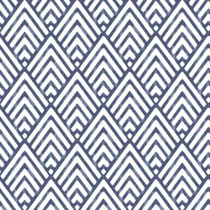 Japanese Mountains Triangle Pattern Wallpaper