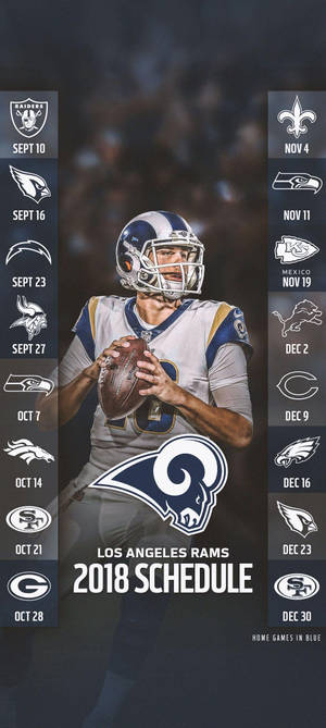 Jared Goff 2018 Game Schedule Wallpaper