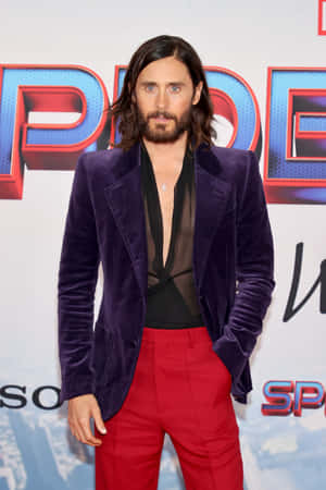 Jared Leto In A Captivating Pose Wallpaper