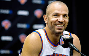 Jason Kidd Press Conference Smiling Wallpaper