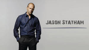 Jason Statham In Gray Wallpaper