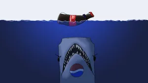 Jaws Soda Fan Art Wallpaper