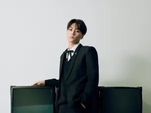 Jay Black And White Enhypen Aesthetic Wallpaper