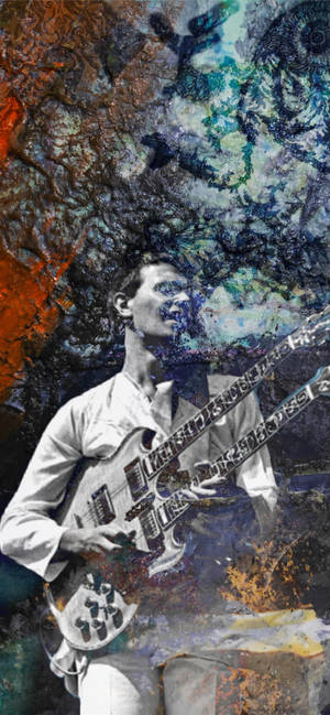 Jazz Guitarist Artwork Wallpaper