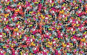 Jdm Stickers Abstract Pattern Wallpaper