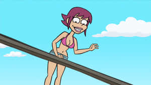 Jeena, Symbol Of Good Vibes, Waving Cheerfully Wallpaper