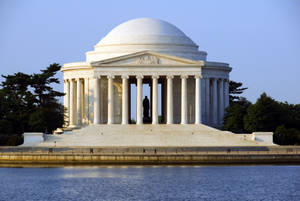 Jefferson Memorial Empty Wallpaper