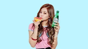 Jennie Kim Advertisement Wallpaper
