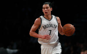 Jeremy Lin With The Ball Wallpaper