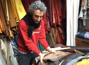 Jérôme Dreyfuss Working With Fabrics Wallpaper