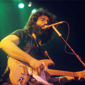 Jerry_ Garcia_ Performing_ Live Wallpaper