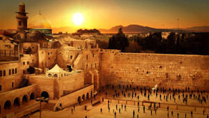 Jerusalem Western Wall Wallpaper