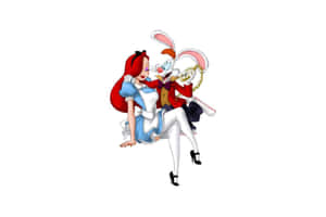Jessica Rabbitand Roger Rabbit Cartoon Wallpaper