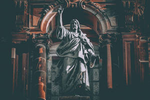 Jesus Christ Berlin Cathedral Wallpaper