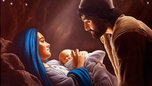 Jesus Christ Birth Wallpaper