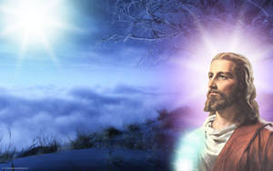 Jesus Christ Shining Star Wallpaper