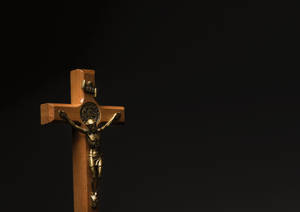 Jesus Christ Wooden Statue Wallpaper