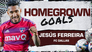 Jesus Ferreira Fc Dallas Soccer Player Goals Wallpaper