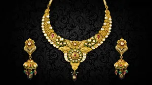 Jewelry With Ruby And Diamond Wallpaper