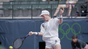 Jim Courier Vs. Andre Agassi Wallpaper