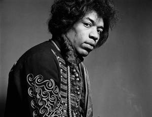 Jimi Hendrix Serious Portrait Wallpaper