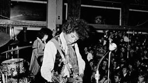 Jimi Hendrix With Band Wallpaper