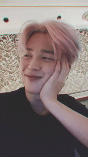 Jimin Aesthetic Simper Wallpaper