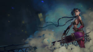 Jinx Arcane Pow-pow Smoke Wallpaper