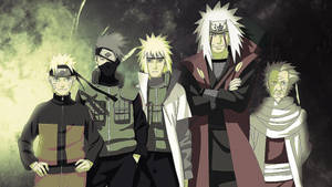 Jiraiya Naruto And Friends Wallpaper
