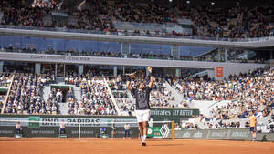 Jo-wilfried Tsonga Center Court Wallpaper