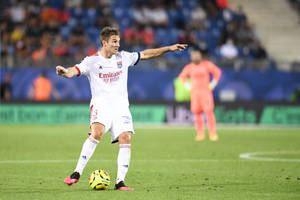 Joachim Andersen With The Soccer Ball Wallpaper