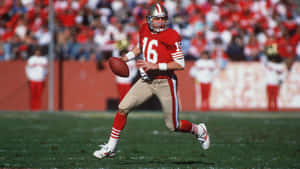 Joe Montana, Four Time Super Bowl Winner Wallpaper