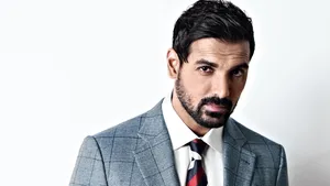 John Abraham In Suit Wallpaper