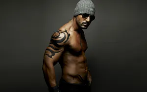 John Abraham With Tattoos Wallpaper