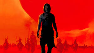 John Carter In Red Background Wallpaper