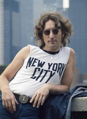 John Lennon Portrait Wallpaper