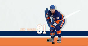 John Tavares New York Islanders Fanart Wallpaper