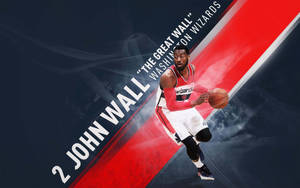 John Wall Wizards Great Wall Wallpaper