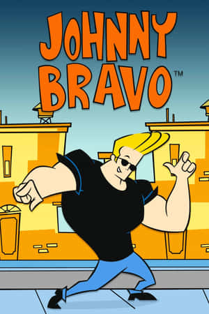 Johnny Bravo Doing A Vain Pose Wallpaper