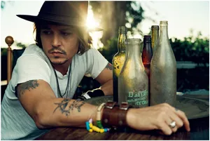 Johnny Depp Photoshoot Wallpaper