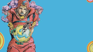 Johnny Joestar Blue Wallpaper