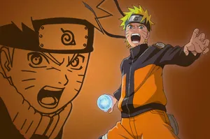 Join Naruto Uzumaki On An Exciting Journey Wallpaper