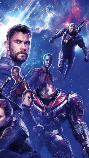 Join The Avengers Force With The Avengers Endgame Iphone! Wallpaper