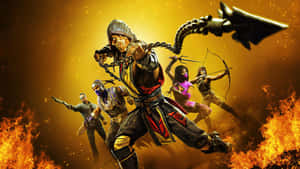 Join The Mortal Kombat Battle With The 2021 Remake! Wallpaper