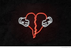 Joined Broken Heart Wallpaper