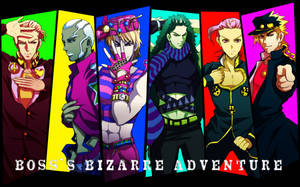 Jojo Bizarre Adventure Bosses Wallpaper