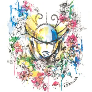 Jojo Bizarre Adventure Gold Experience Flowers Wallpaper