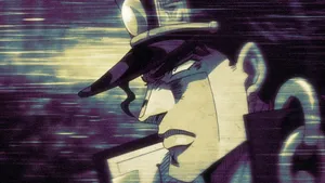 Jojo Bizarre Adventure Jotaro Blurred Motion Wallpaper