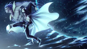 Jojo Bizarre Adventure Jotaro Constellation Wallpaper